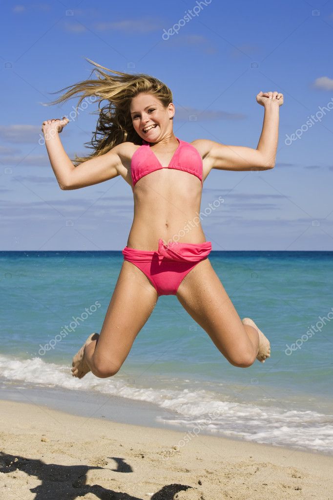 Teen on Beach Stock Photo by ©dndavis 9640308