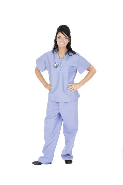 Enfermeira caucasiana — Fotografia de Stock