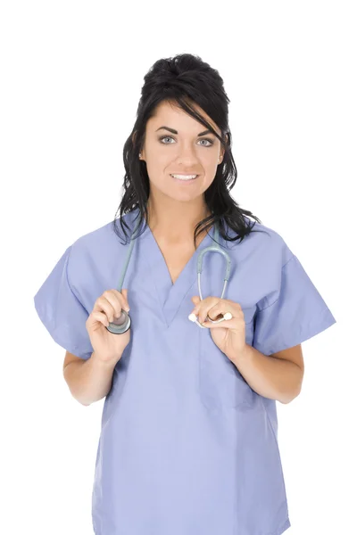 Vacker sjuksköterska — Stockfoto