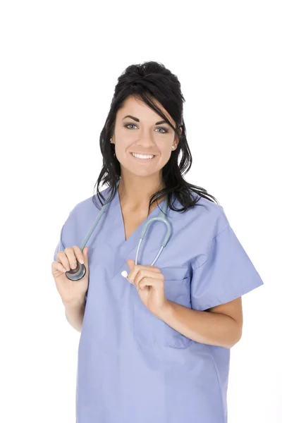Kaukasiska sjuksköterska — Stockfoto