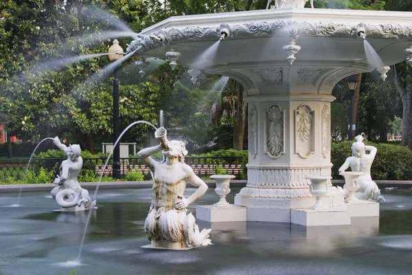Форсайт Парковий фонтан — стокове фото
