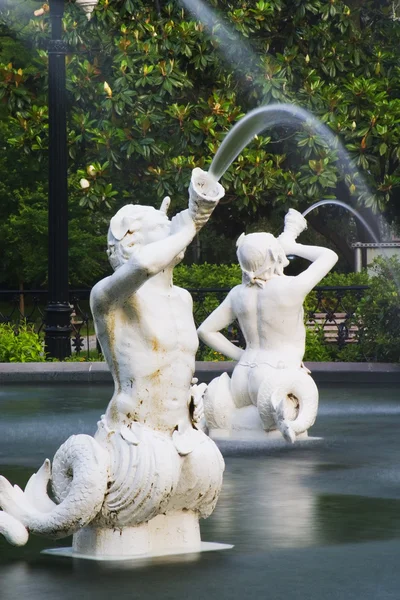 Fontana di Forsyth Park — Foto Stock