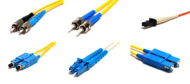 Optical connectors clipart