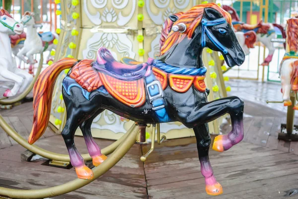 stock image Carousel in the park of Brest