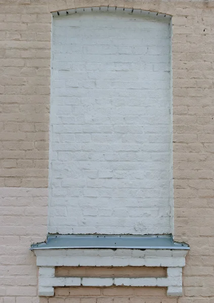 Malovaný cihlová zeď — Stock fotografie
