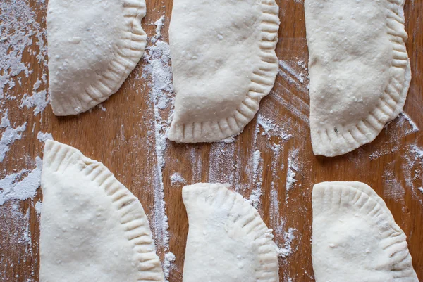 stock image Pasties with meat.