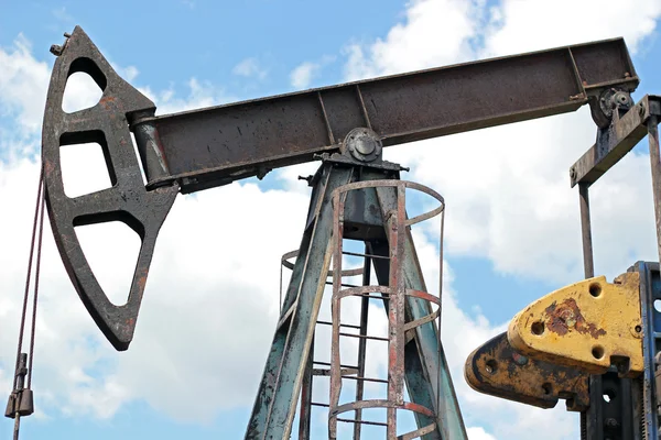 Campo petrolífero — Fotografia de Stock