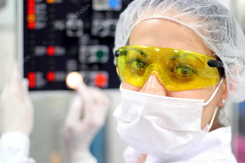 Pharmaceutical Technician At Work