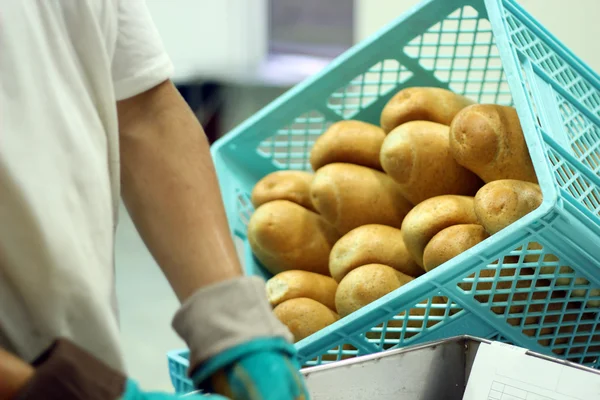 Pane fresco - Vendita al dettaglio — Foto Stock