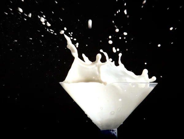 stock image Milk splash