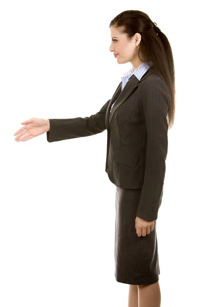 业务女人的握手 — 图库照片#