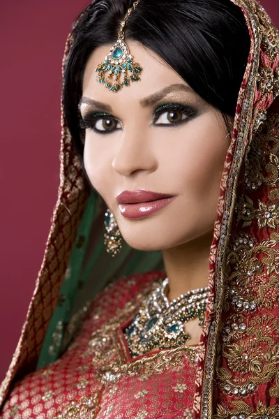 Індійська жінка — стокове фото