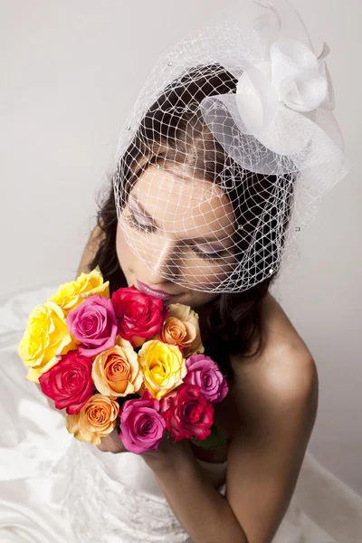 stock image Beautiful bride