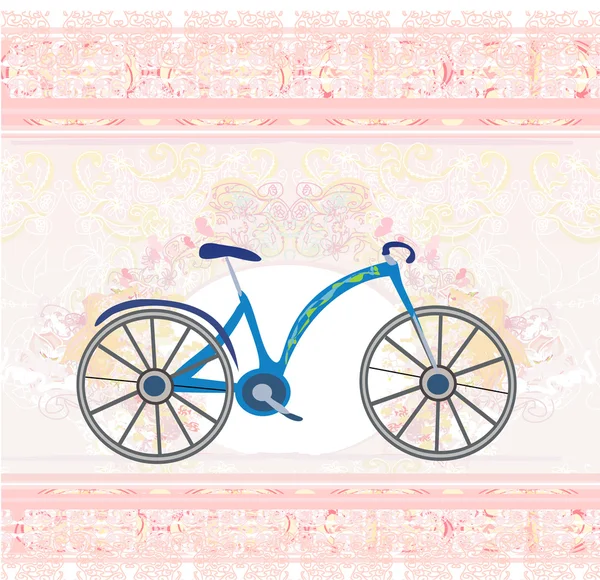 Vector bicycle poster — Stock Vector