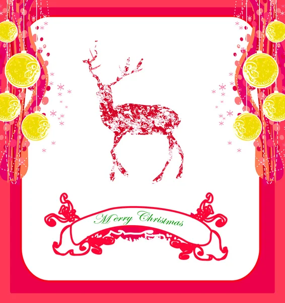 Reindeer design — Stock Vector