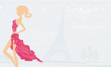 Vector fashion background