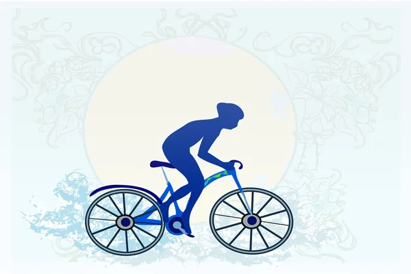 Jazda na rowerze nieczysty plakat — Wektor stockowy