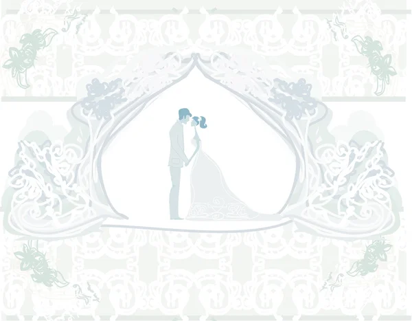 Elegante invitación de boda — Archivo Imágenes Vectoriales
