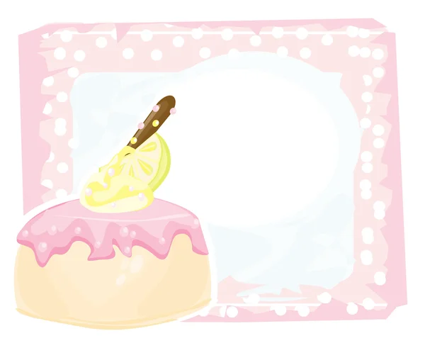 Süße Dessertkuchen — Stockvektor