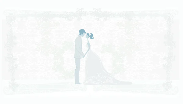 Şık düğün davetiyesi — Stok Vektör