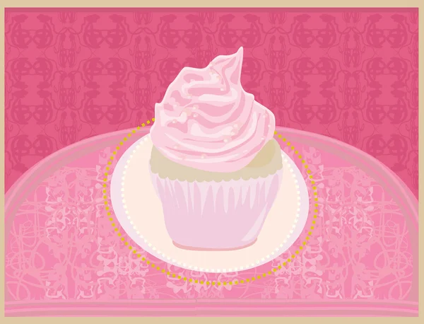 Belle conception Cupcake — Image vectorielle