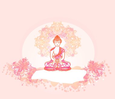  of Chinese Traditional Artistic Buddhism Pattern clipart