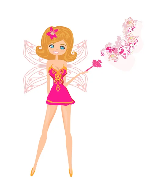 Beautiful fairy graphic — Stockfoto