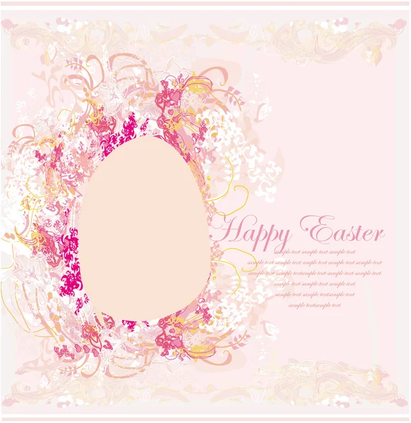 stock image Easter Egg On Grunge Background