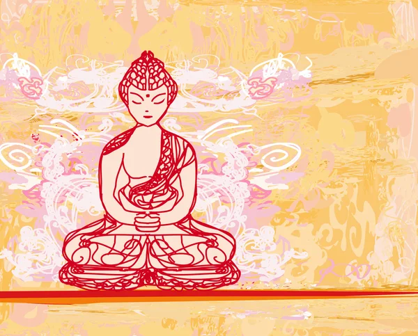 Chiński tradycyjny wzór buddyzmu artystycznego — Zdjęcie stockowe