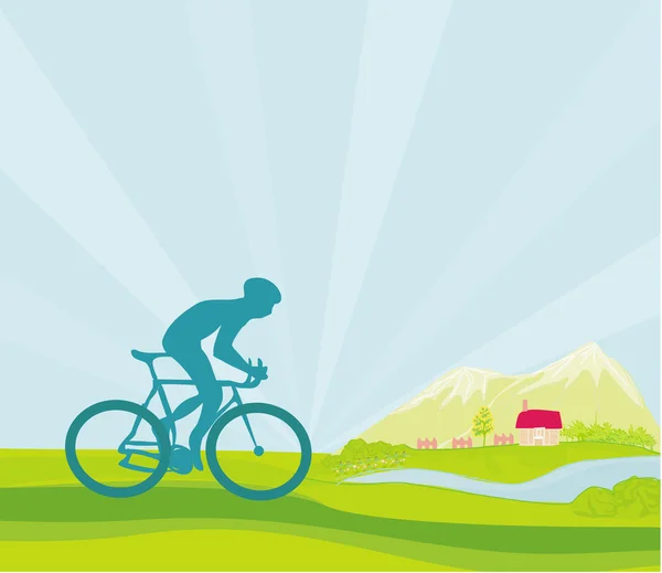 Cycling Poster — Stock Photo, Image