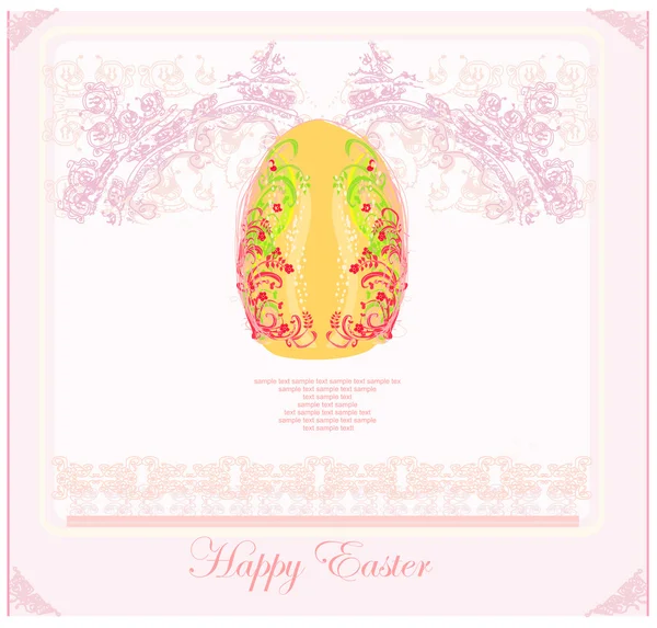 stock image Easter Egg On Grunge Background