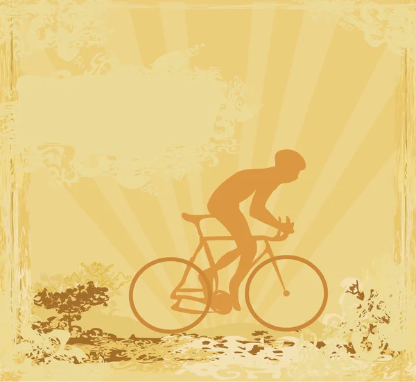 Manifesto ciclistico — Foto Stock