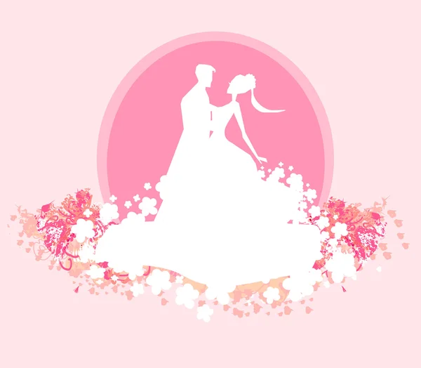 Wedding dancing couple background — Stock Photo, Image