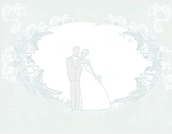 結婚式のダンスカップルの背景 — ストック写真
