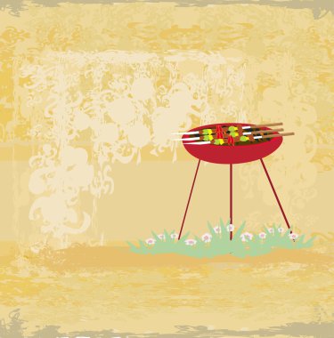 Barbecue Party Invitation clipart