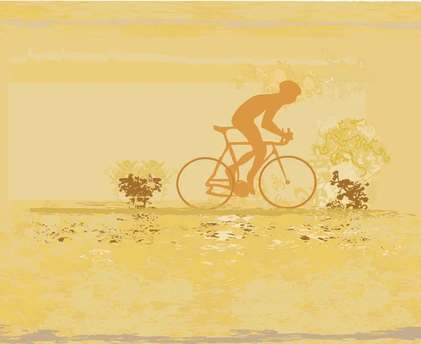 サイクリングのポスター — ストック写真