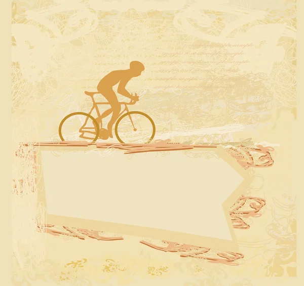Cyklistické plakát — Stock fotografie