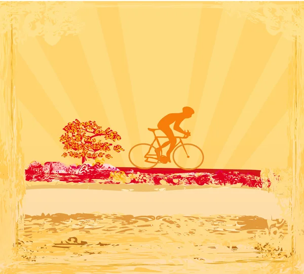 Cartel de ciclismo — Foto de Stock