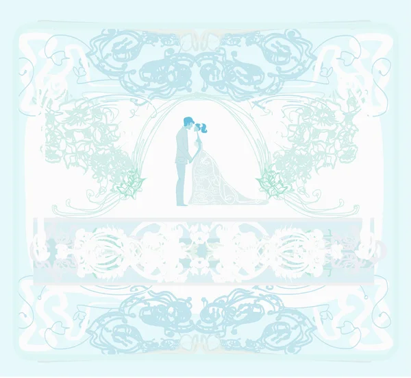 Elegant wedding invitation — Stock Photo, Image