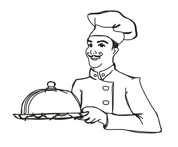 Chef kok — Stockfoto