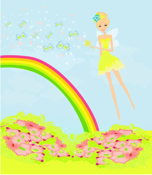 Beautiful fairy graphic — Stock fotografie