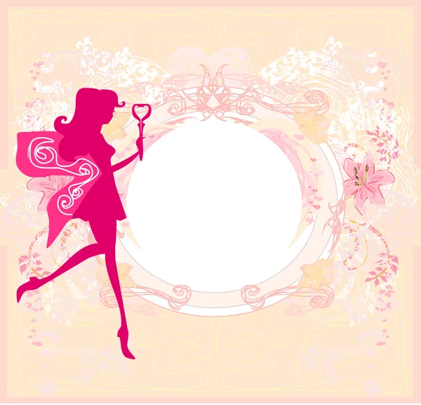 Beautiful fairy graphic — Stock Photo, Image