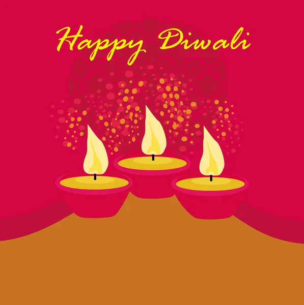 Diwali abstracto celebración fondo ilustración —  Fotos de Stock