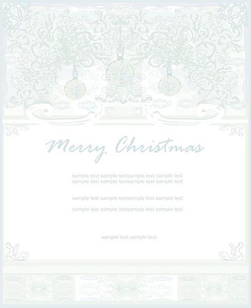 Christmas Framework style card. — Stock Photo, Image