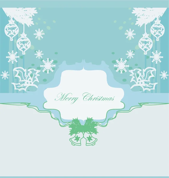 Abstract Christmas card — Stock Photo, Image