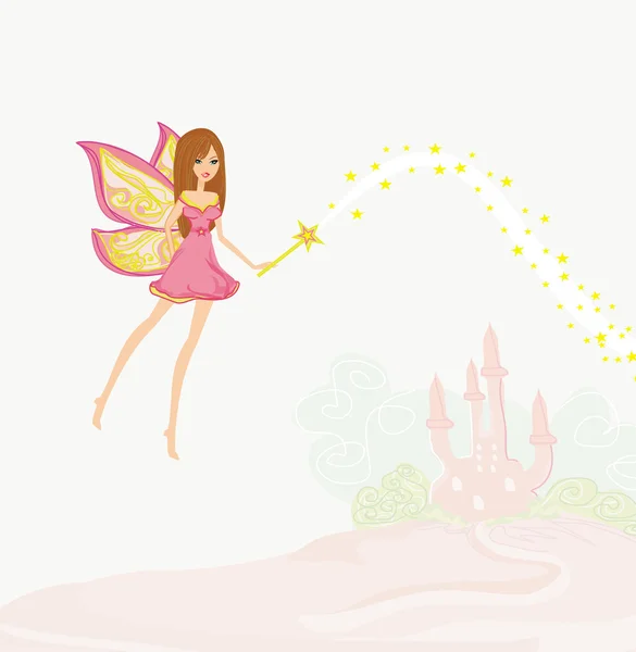 Magic fairy elf — Stockfoto