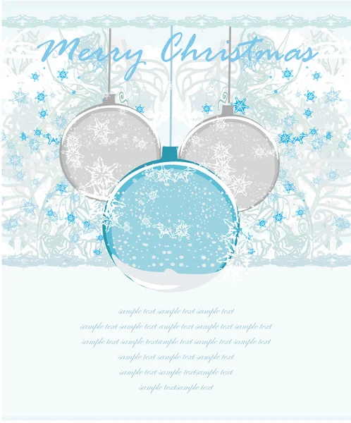 Christmas Framework style card. — Stock Photo, Image