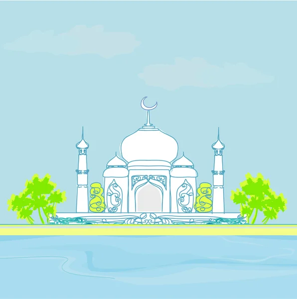 Ramadan kareem卡 — 图库照片
