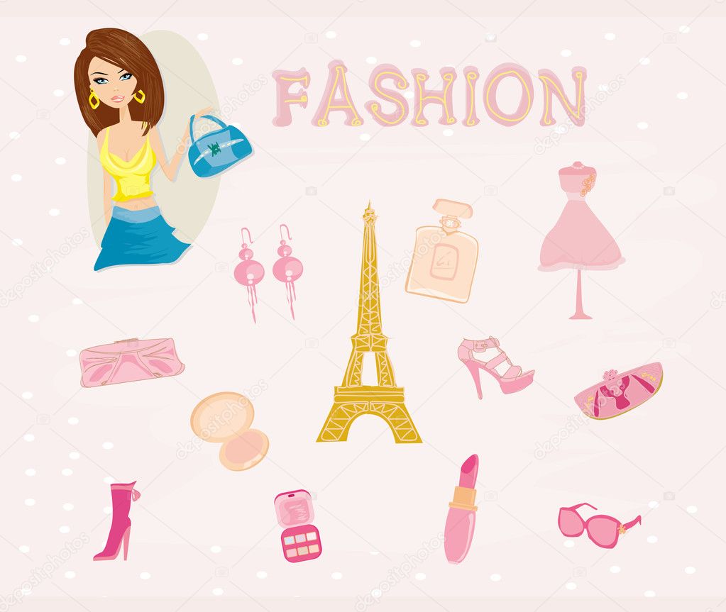 Paris fashion set