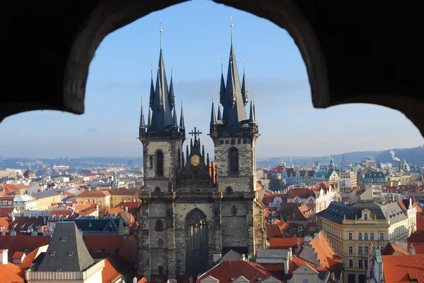 Das Zentrum von Prag — Stockfoto
